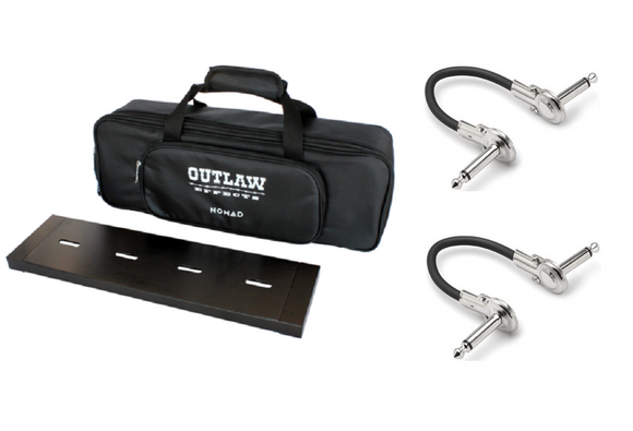 New Outlaw Effects Nomad S128 Rechargeable Powered Pedal Board Small
