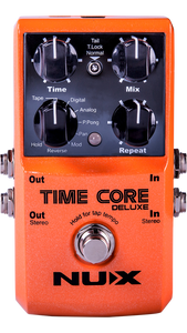 Open Box NUX Time Core Deluxe Delay Guitar Effects Pedal