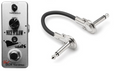 Hot Box Nice N Slow volume swell pedal - silver mini enclosure with patch cable