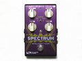 Source Audio SA248 Spectrum Intelligent Filter pedal — purple enclosure with four knobs, front view