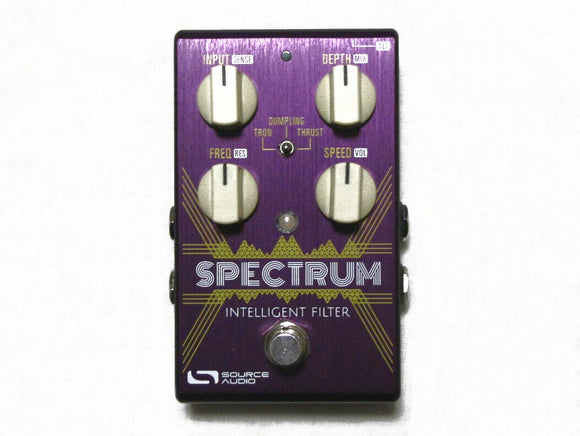 Source Audio SA248 Spectrum Filter Synthesizer One Series Effects Pedal Front