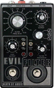 New Death By Audio Evil Filter Fuzz Guitar Effects Pedal