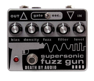 New Death By Audio Supersonic Fuzz Gun Fuzz Guitar Effects Pedal