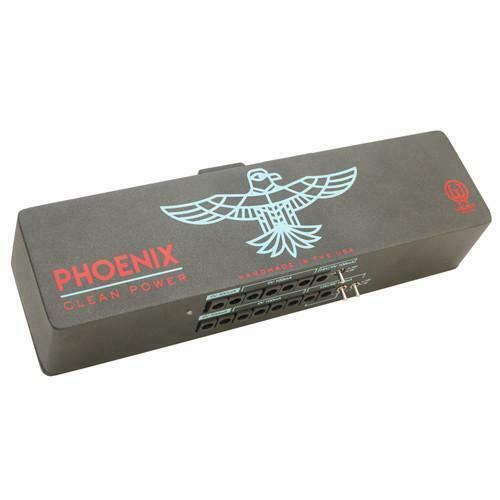 Walrus Audio Phoenix V2 pedalboard power supply angled view