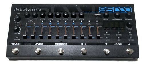 Electro-Harmonix 95000 Performance Loop Laboratory looper — black multi-track top panel