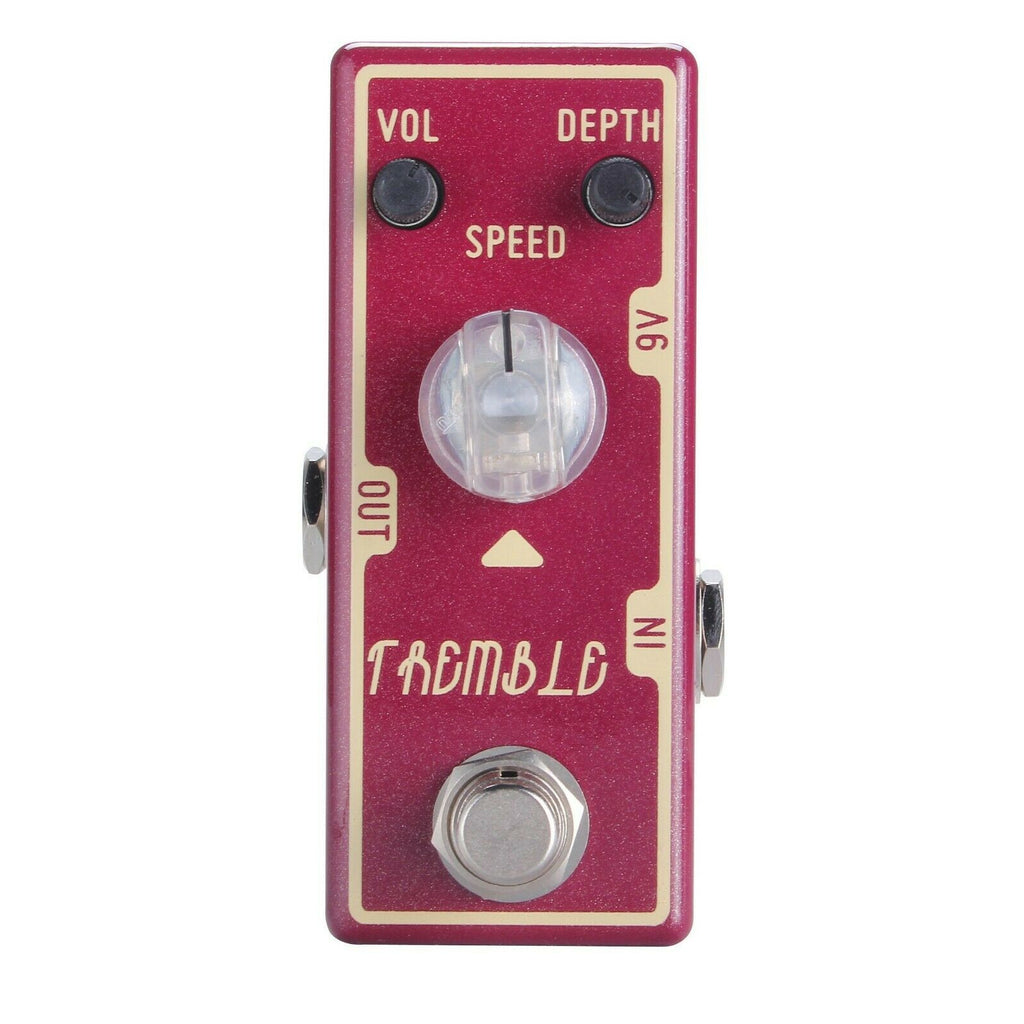 Tone City T14 Tremble tremolo pedal — top control view