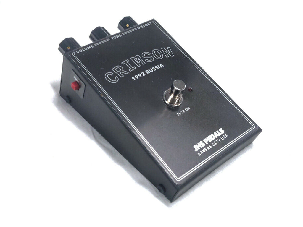 Used JHS Crimson Fuzz Guitar Effects Pedal Legends of Fuzz Series