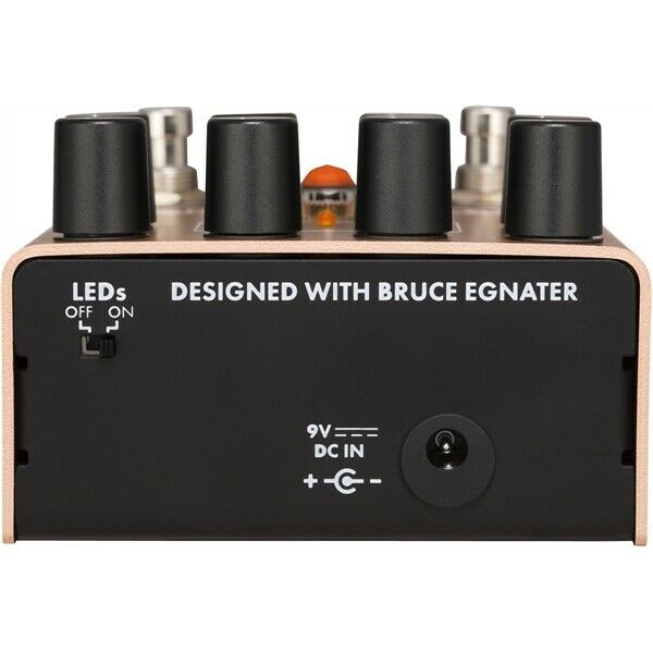 Fender MTG Tube Distortion pedal — 3-band EQ and boost controls