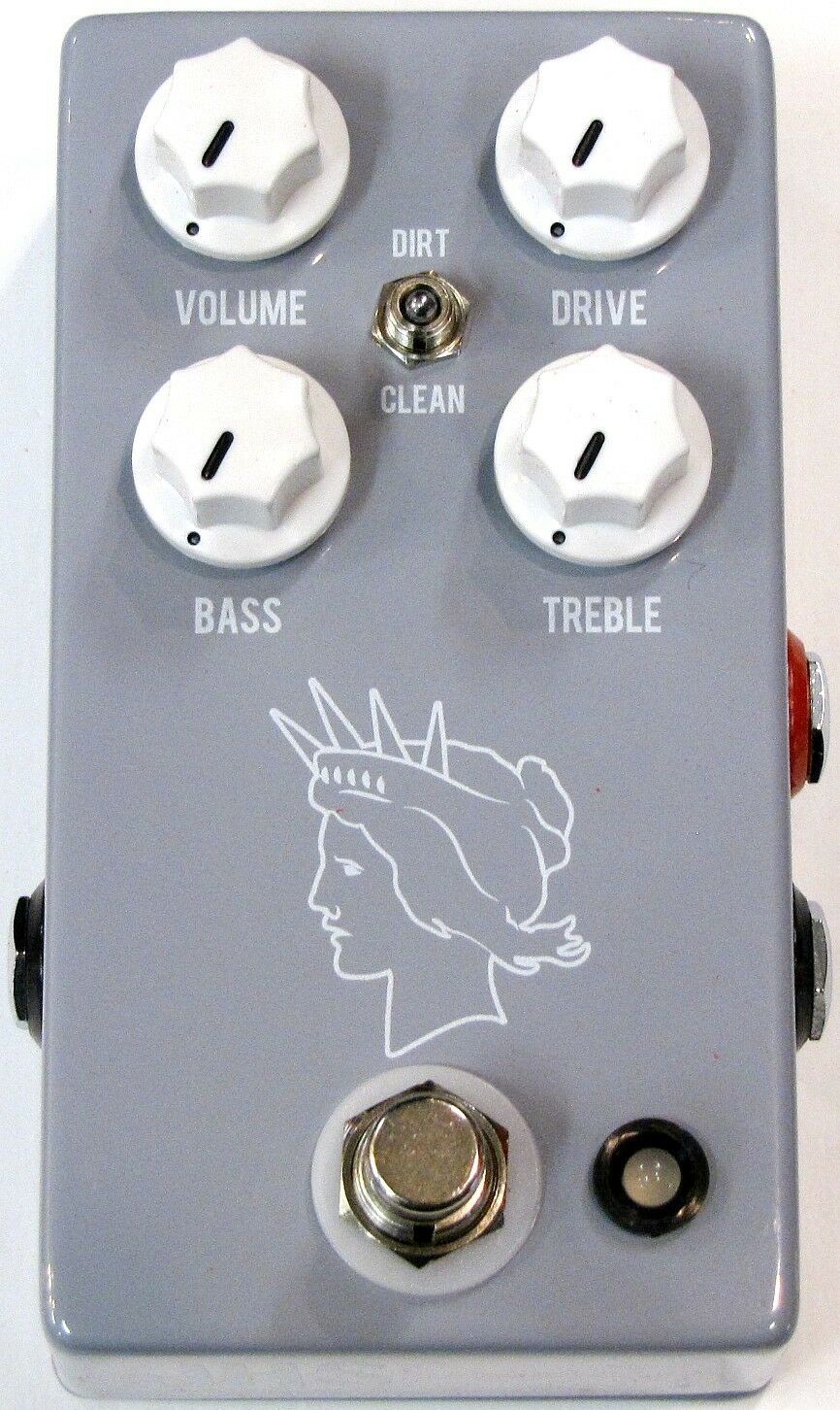 JHS Twin Twelve V2 channel drive overdrive pedal - gray enclosure with white knobs