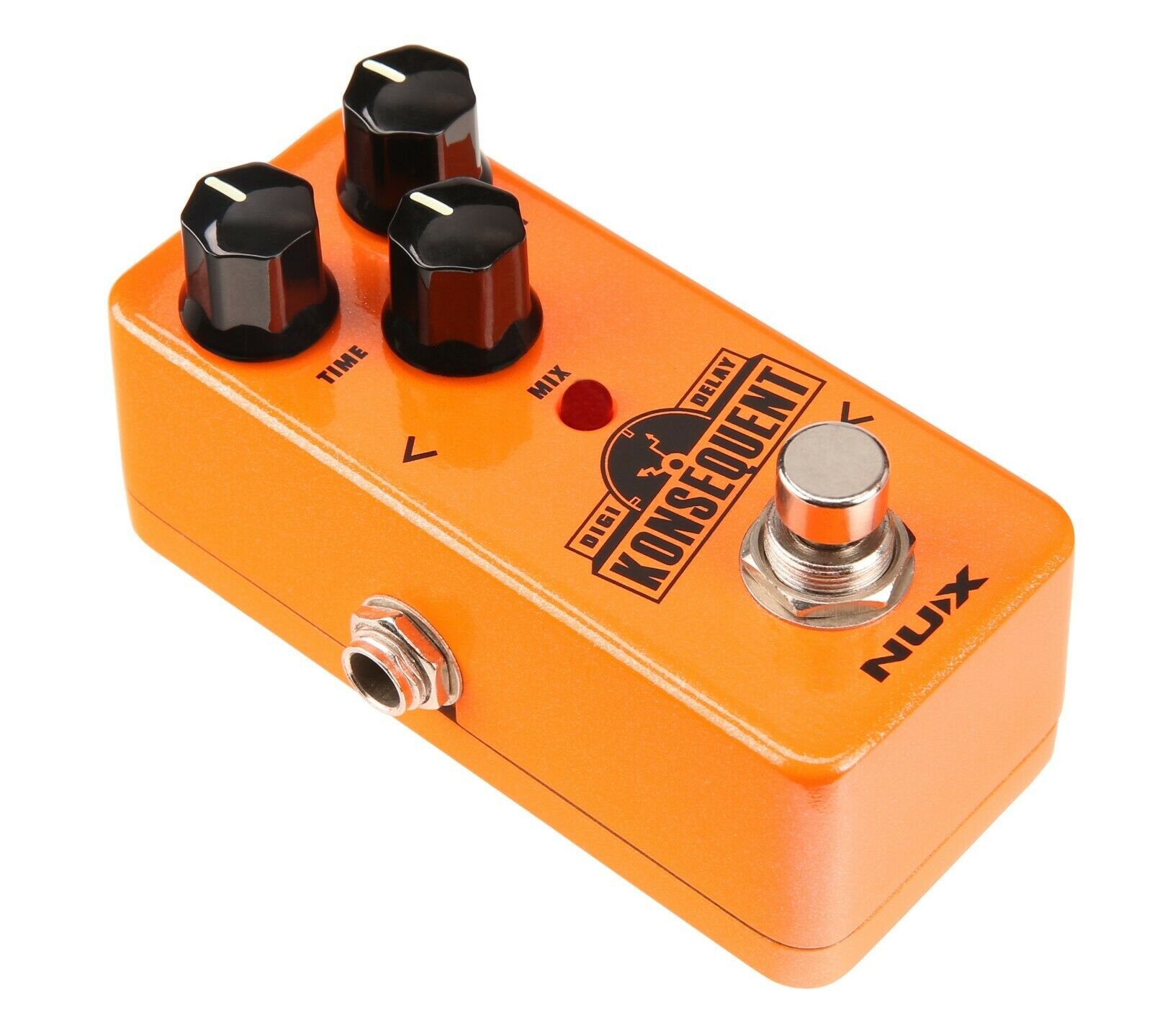 NUX Konsequent NDD-2 digital delay pedal - angled view