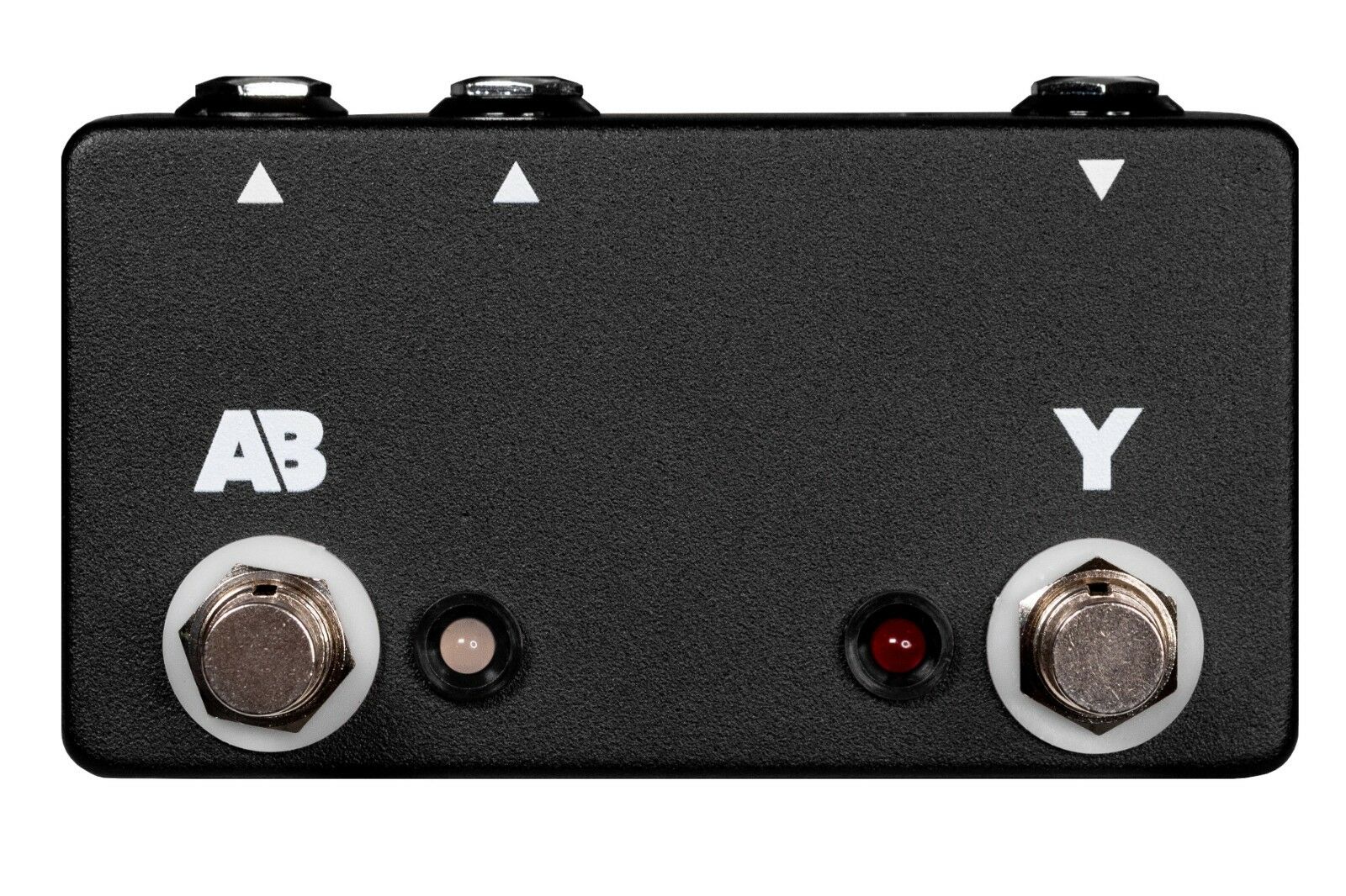JHS Active ABY switcher guitar pedal — black enclosure
