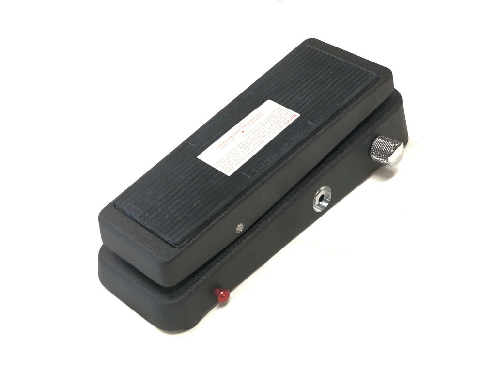 Used Dunlop 535Q Cry Baby Multi-Wah black wah pedal, side view