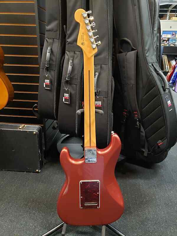 Fender Player Plus Stratocaster electric guitar — rear body finish