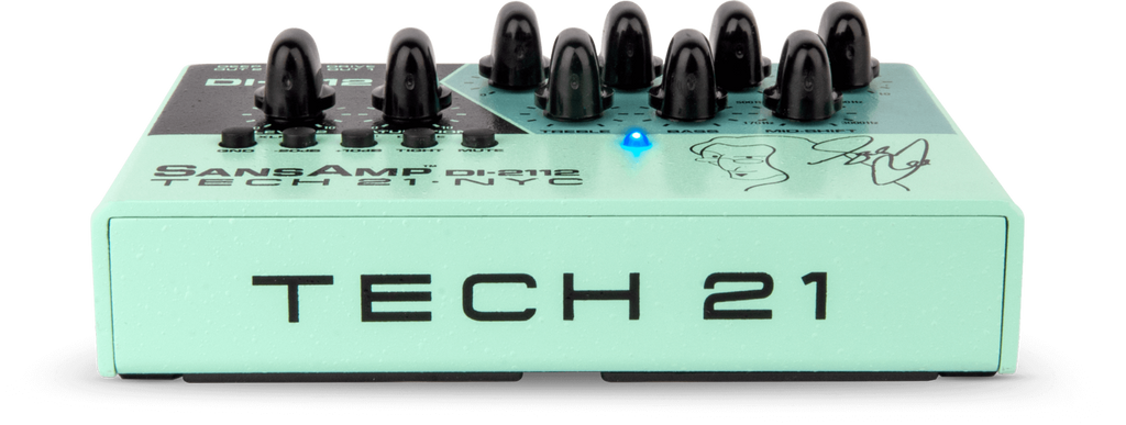 New Tech 21 Geddy Lee DI-2112 black SansAmp bass preamp