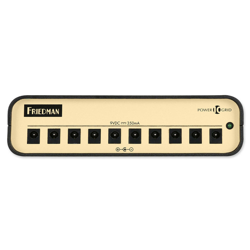 Friedman Power Grid 10 power supply rear and output detail