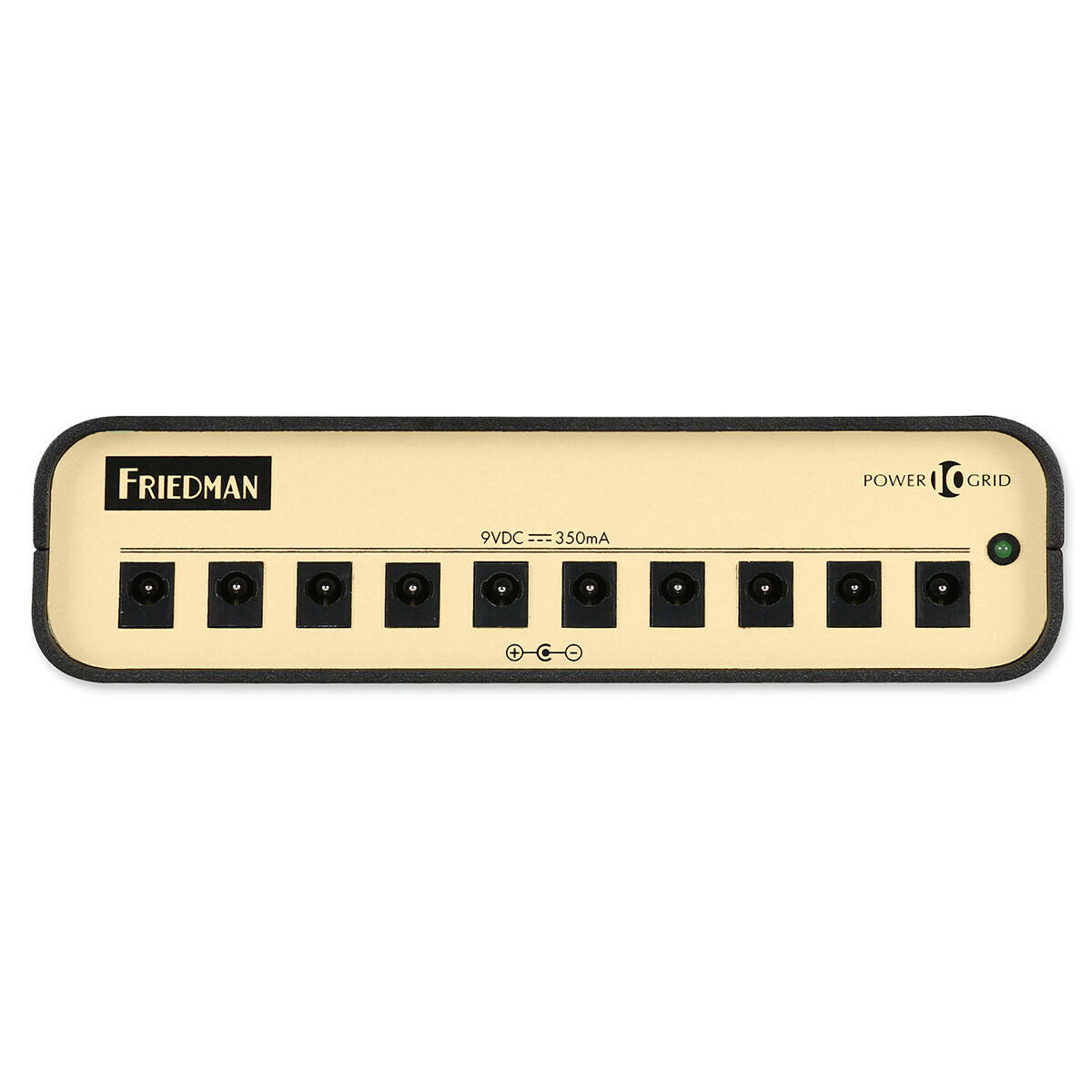 Friedman Power Grid 10 power supply rear and output detail