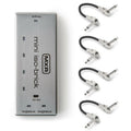 MXR M239 Mini Iso-Brick power supply — front view with included patch cables