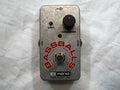 Electro-Harmonix Bassballs Nano Twin Envelope Filter pedal — top view silver enclosure