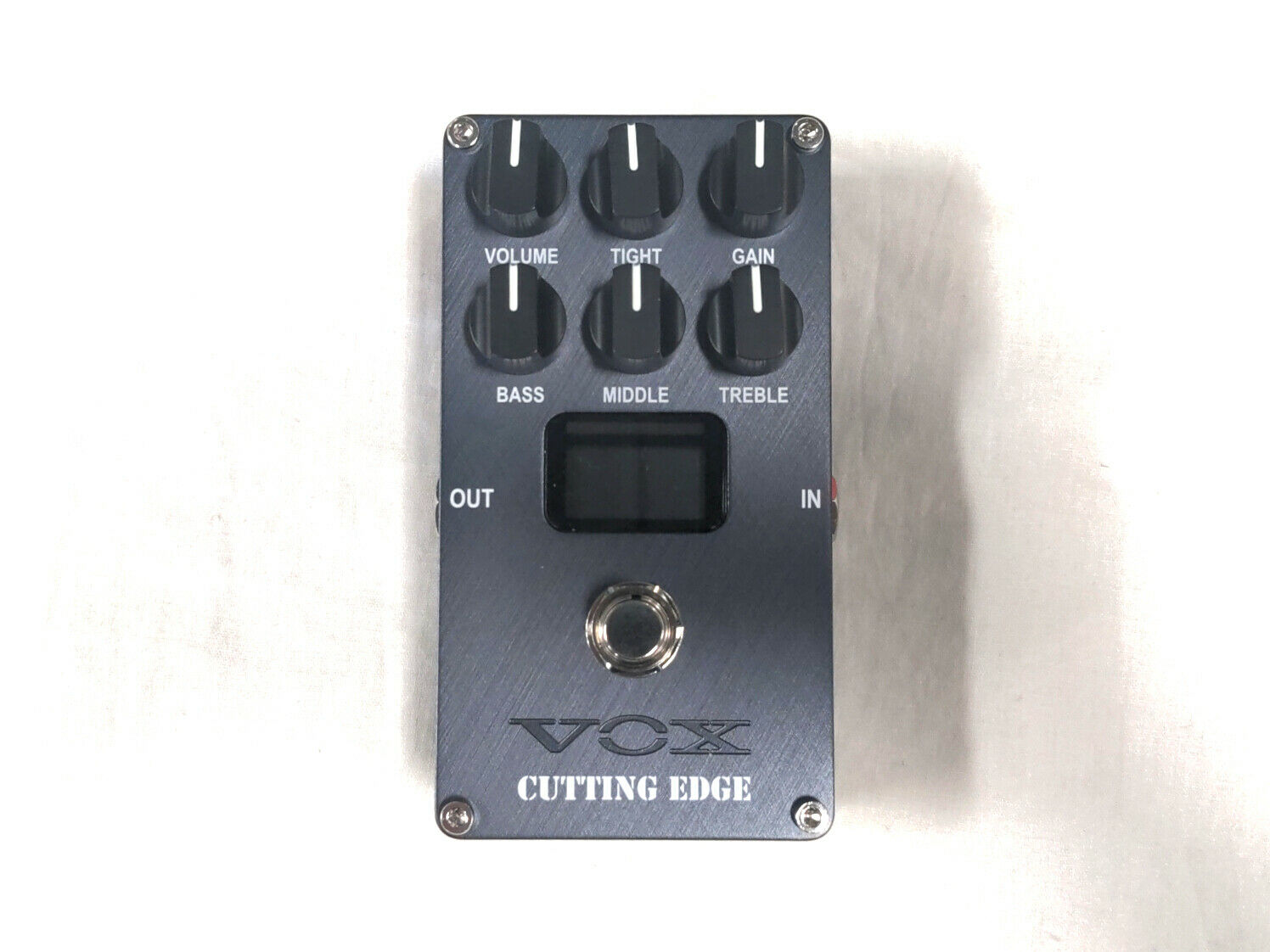 Used Vox Valvenergy Cutting Edge High Gain Distortion Guitar Effects Pedal