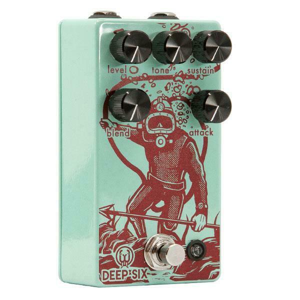 New Walrus Audio Deep Six V3 Compressor Guitar Effects Pedal