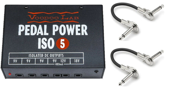 New Voodoo Lab Pedal Power ISO 5 Guitar Effect Pedal Power Supply