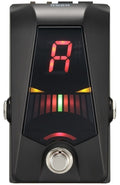 Korg Pitchblack Advance pedal tuner — black enclosure LED display
