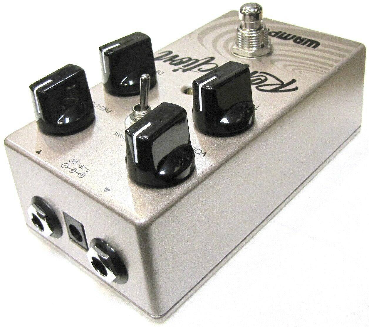 Wampler Reflection reverb pedal spring and plate selector switch