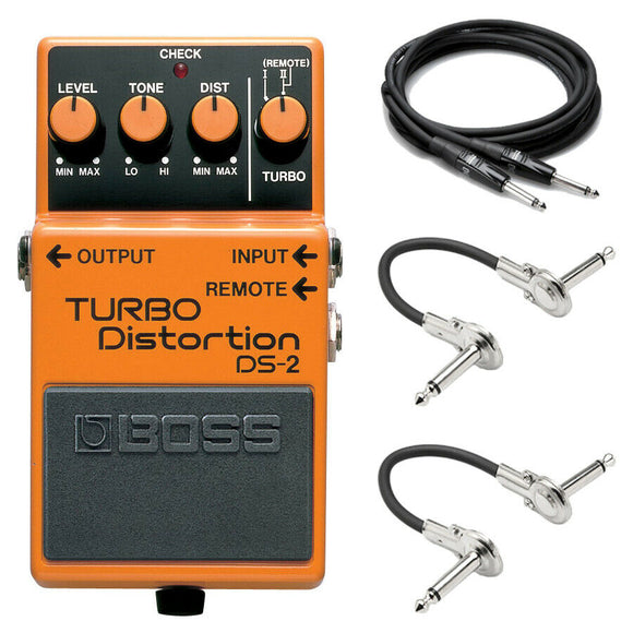 New Boss DS-2 Turbo Distortion Guitar Effects Pedal