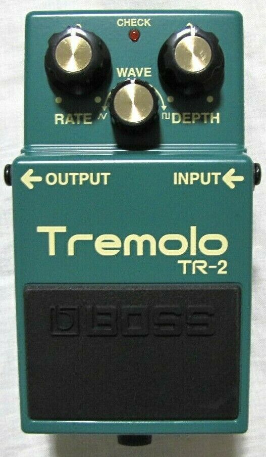 Used Boss Tremolo TR-2 Tremolo Guitar Effect Pedal