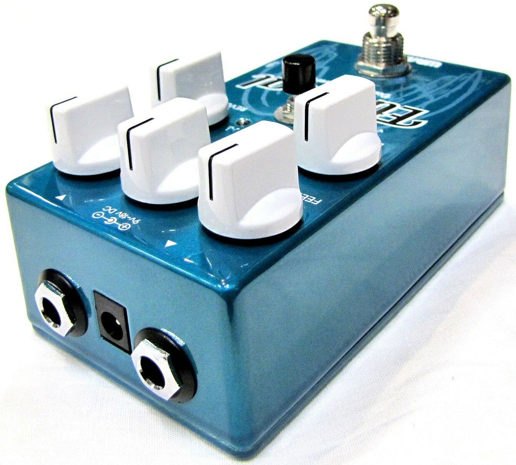 Wampler Ethereal pedal control knobs detail