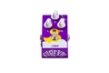 JAM Pedals Eureka! fuzz pedal — front view with included instrument and patch cables