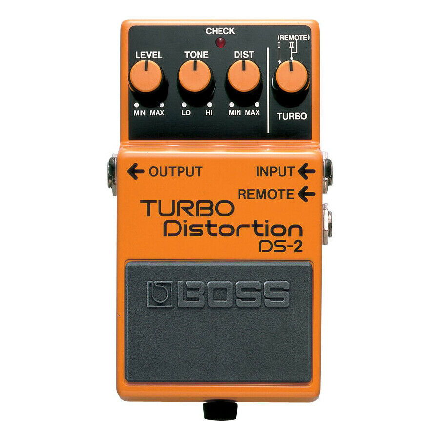 New Boss DS-2 Turbo Distortion Guitar Effects Pedal