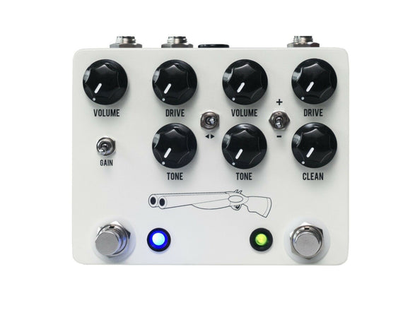 New JHS Double Barrel V4 Overdrive Guitar Effects Pedal