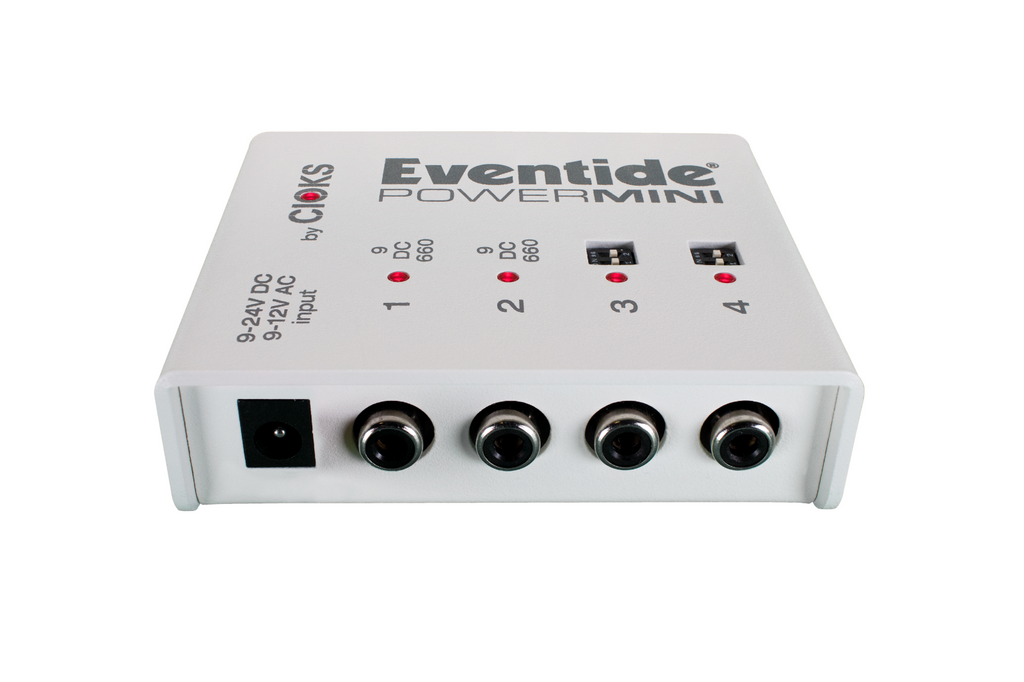 Eventide PowerMini Adapter Kit isolated power supply — top view with flex cables