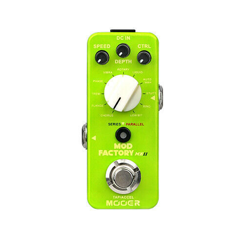New Mooer Mod Factory MKII Modulation Guitar Effects Pedal