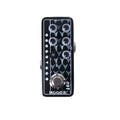Mooer Gas Station 001 micro preamp pedal — black enclosure with dual channel controls
