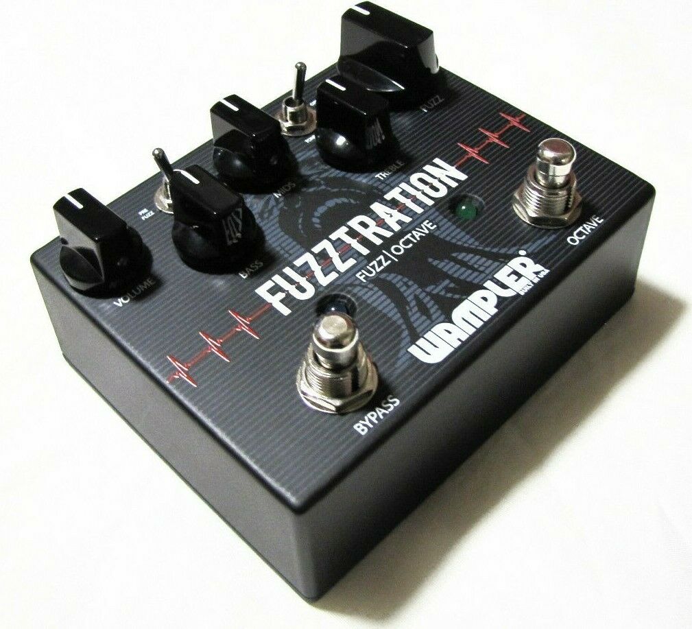 Used Wampler Fuzztration Fuzz and Octave Guitar Effects Pedal