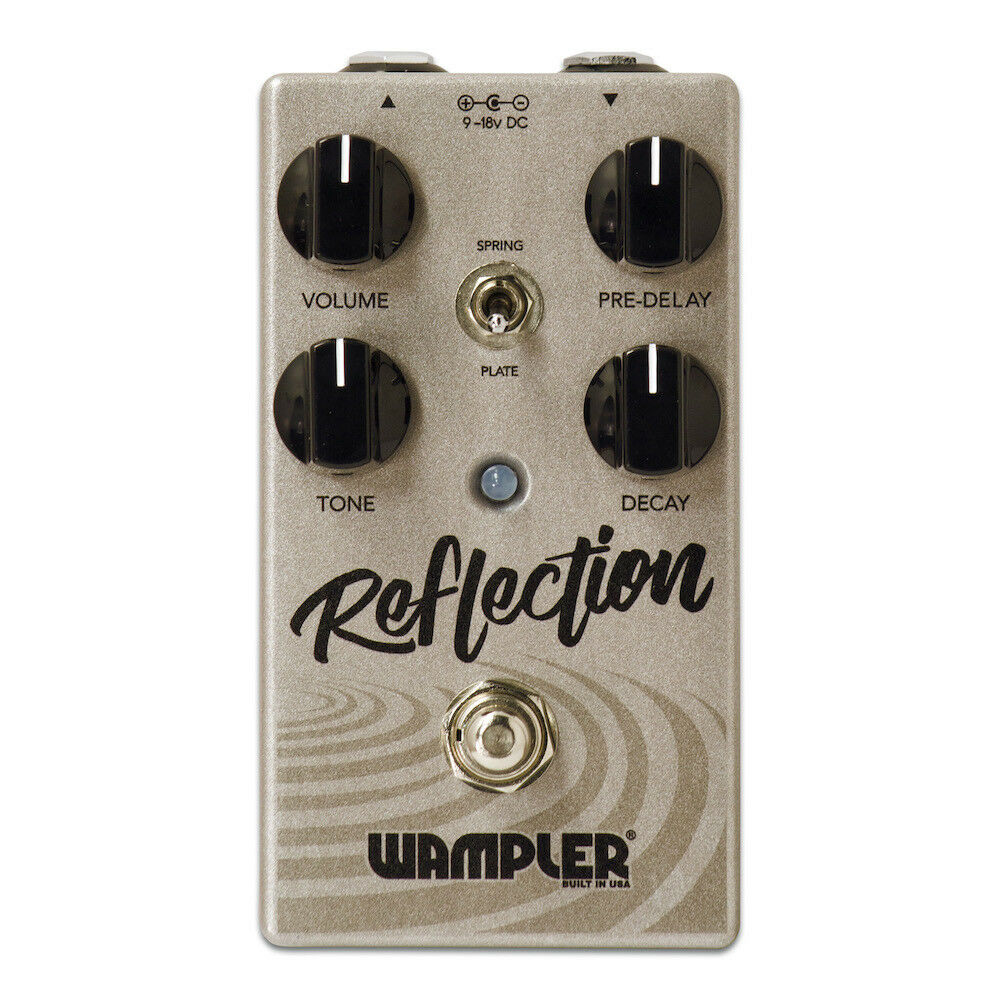 New Wampler Reflection Reverb Guitar Effects Pedal