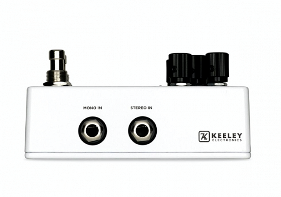 Keeley Eccos delay looper pedal side connections