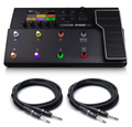 New Line 6 POD Go amp and effects modeler guitar multi-effects floor processor, black, front view