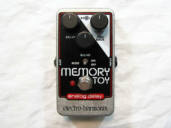 Used Electro-Harmonix EHX Memory Toy Analog Delay Modulation Guitar Pedal