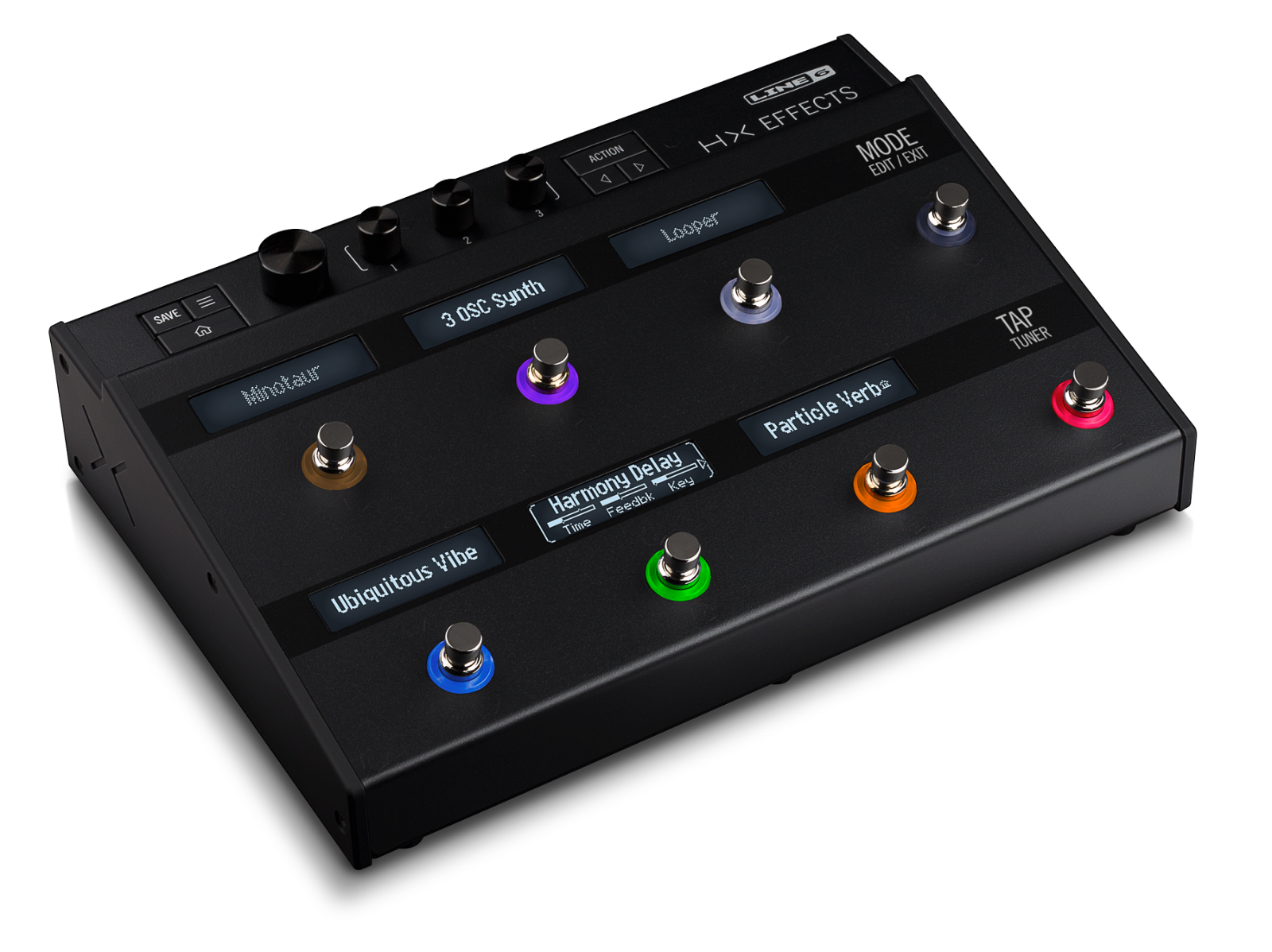 Line 6 HX Effects multi-effects unit side profile