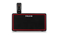 New NUX Mighty Air wireless stereo guitar bass amp, black with red accent, wireless transmitter attached