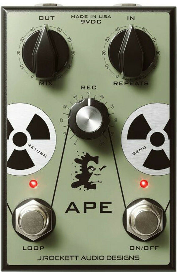 New J Rockett Audio Designs APE Analog Preamp Experiment Guitar Effects Pedal