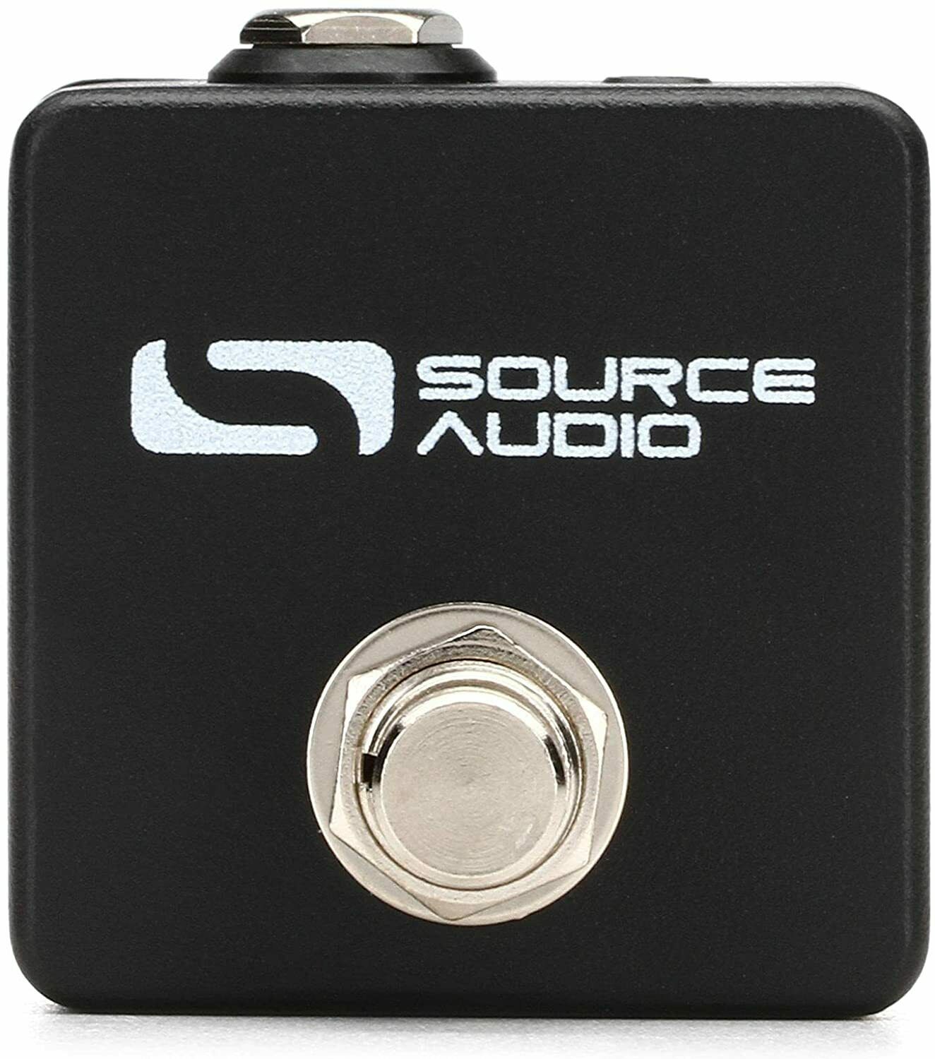 Source Audio Tap Tempo footswitch — black compact chassis with single switch