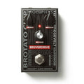 J Rockett Broverdrive overdrive pedal — black enclosure, top view