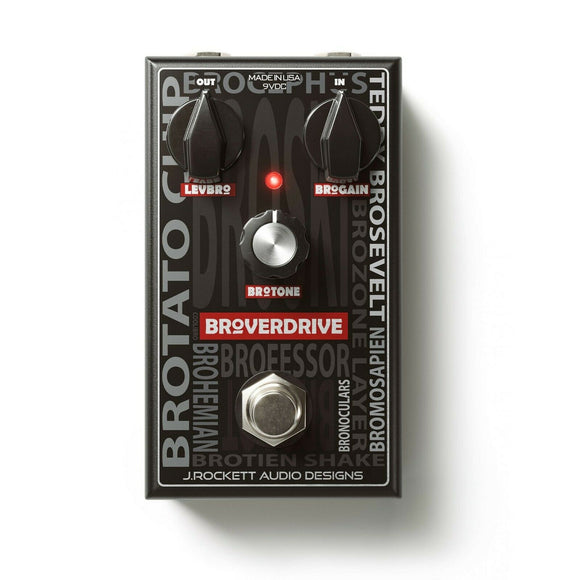 New J Rockett Broverdrive Overdrive Guitar Effects Pedal