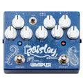 Wampler Paisley Deluxe dual overdrive pedal — blue enclosure top view