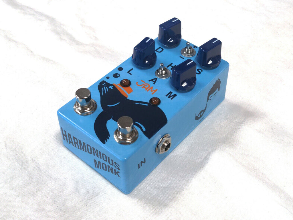 Used JAM Pedals Harmonious Monk Harmonic Tremolo Guitar Effects Pedal