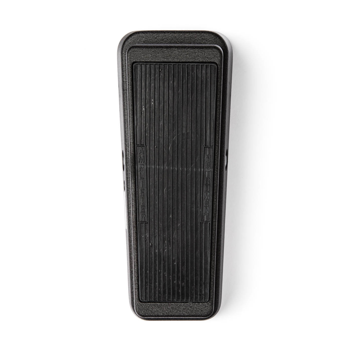 Dunlop GCB95 Cry Baby Wah pedal - black enclosure angled view